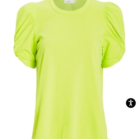 A.L.C. Kati Puff Sleeve T-Shirt - Picture 4 of 10